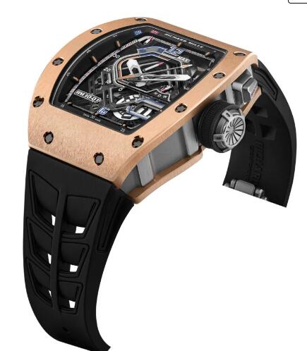 Richard Mille RM 30-01 Automatic with Declutchable Rotor Replica Watch Rose Gold